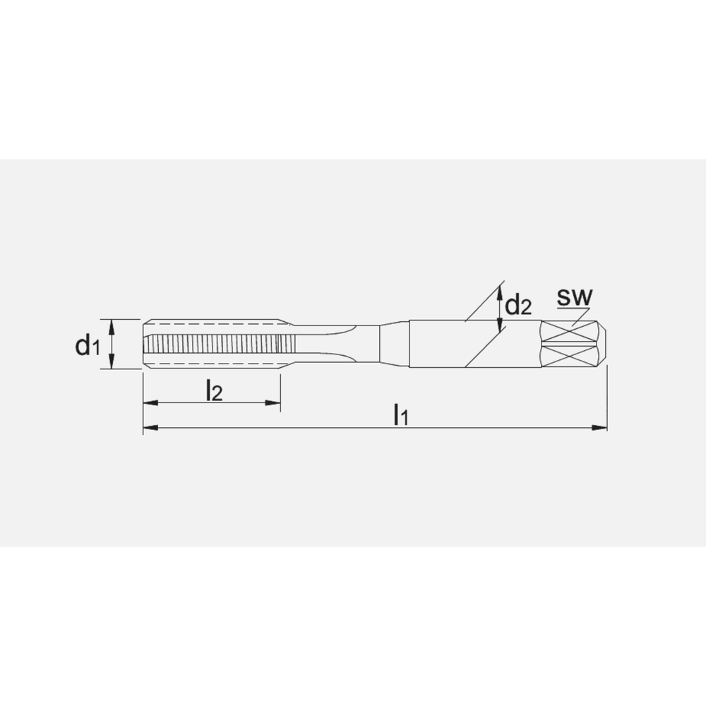 International Tools ECO HSS Handtappen DIN 5157 set à 2 stuks G (BSP)