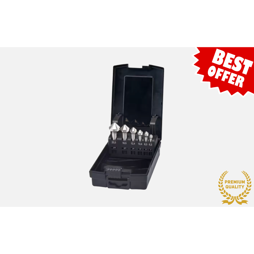 International Tools ECO PRO HSS set Verzinkboren DIN 335-C 42.535, 90°, 3 snijkanten