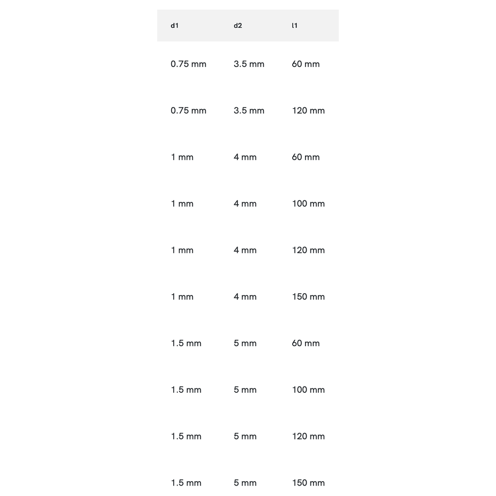Phantom HSS-E Centerboor 60°, lang