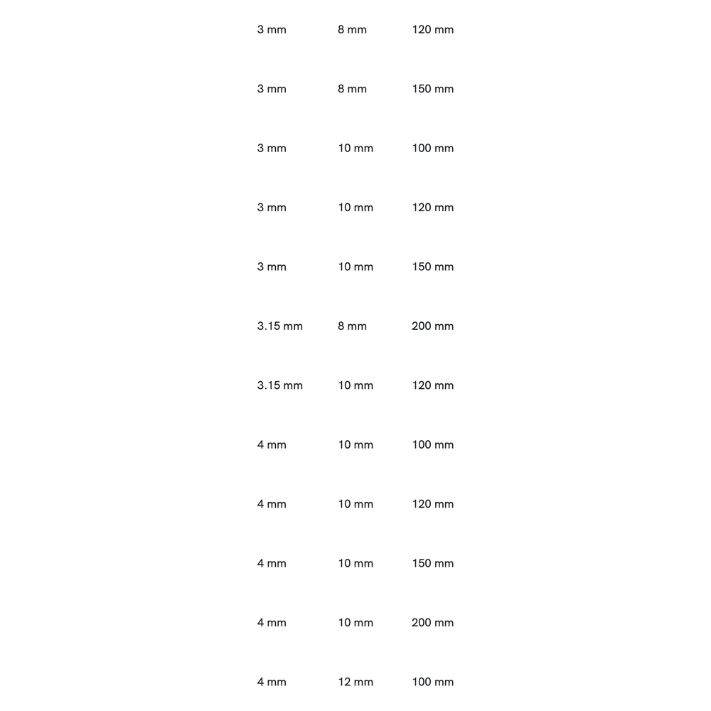 Phantom HSS-E Centerboor 60°, lang
