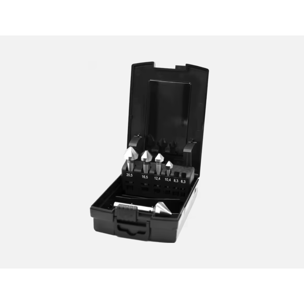 Phantom HP2 UNI HSS-E Set Vari Verzinkboren DIN 335-C 42.547, 90°, 3 snijkanten