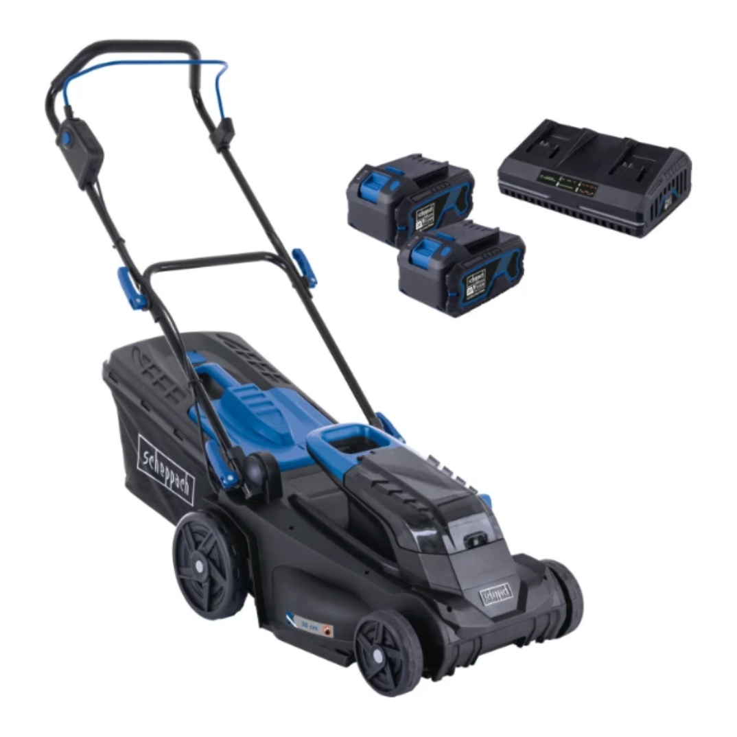 Scheppach Accu Grasmaaierset 2x20V BC-MP380-X