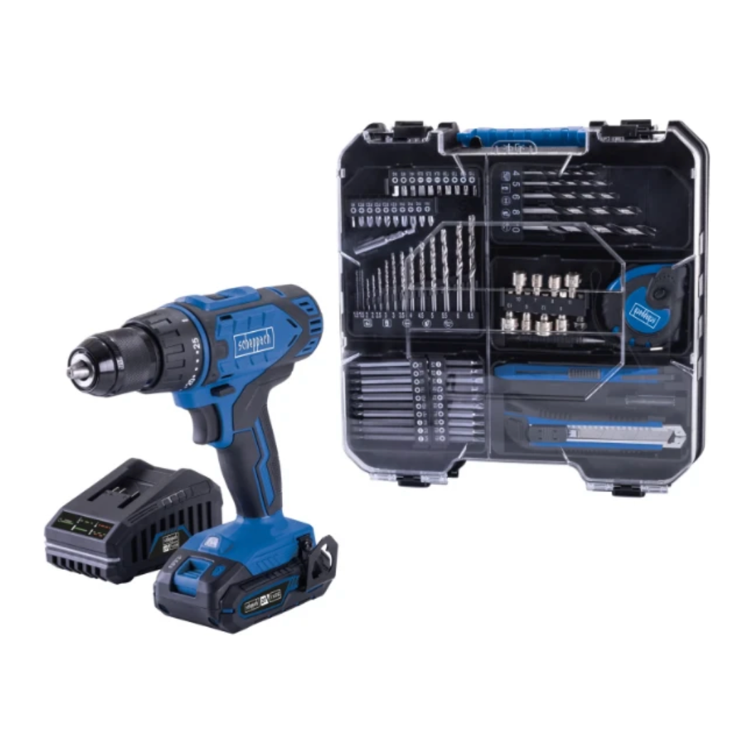 Scheppach Accuboormach. set 20V C-DTB74/1-X