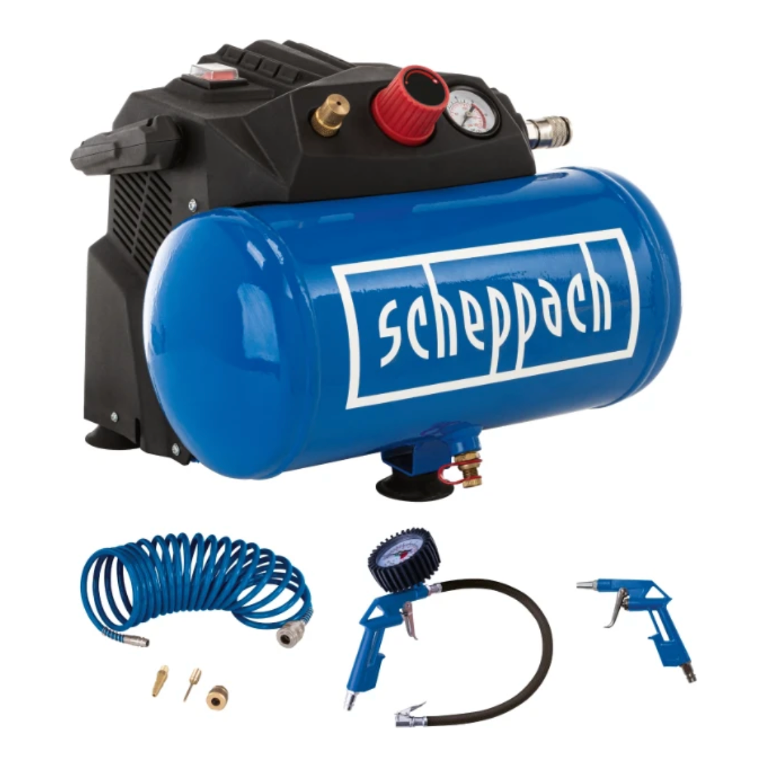 Scheppach Compressor HC06 met accessoireset