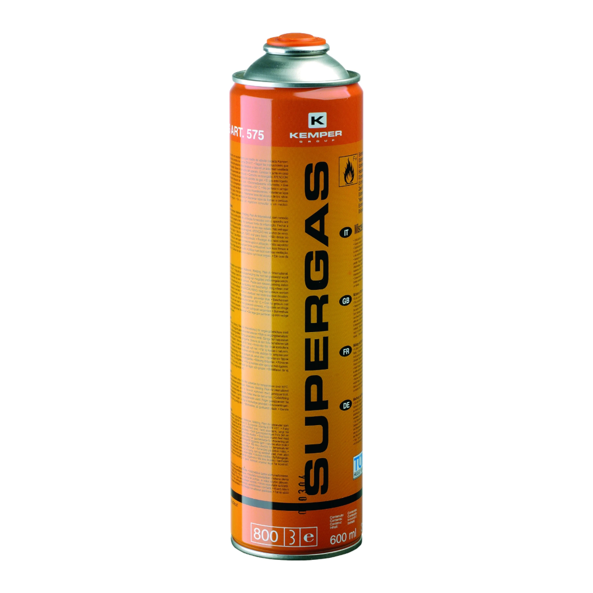 GYS Gasvulling 600ml, butaan-propaan