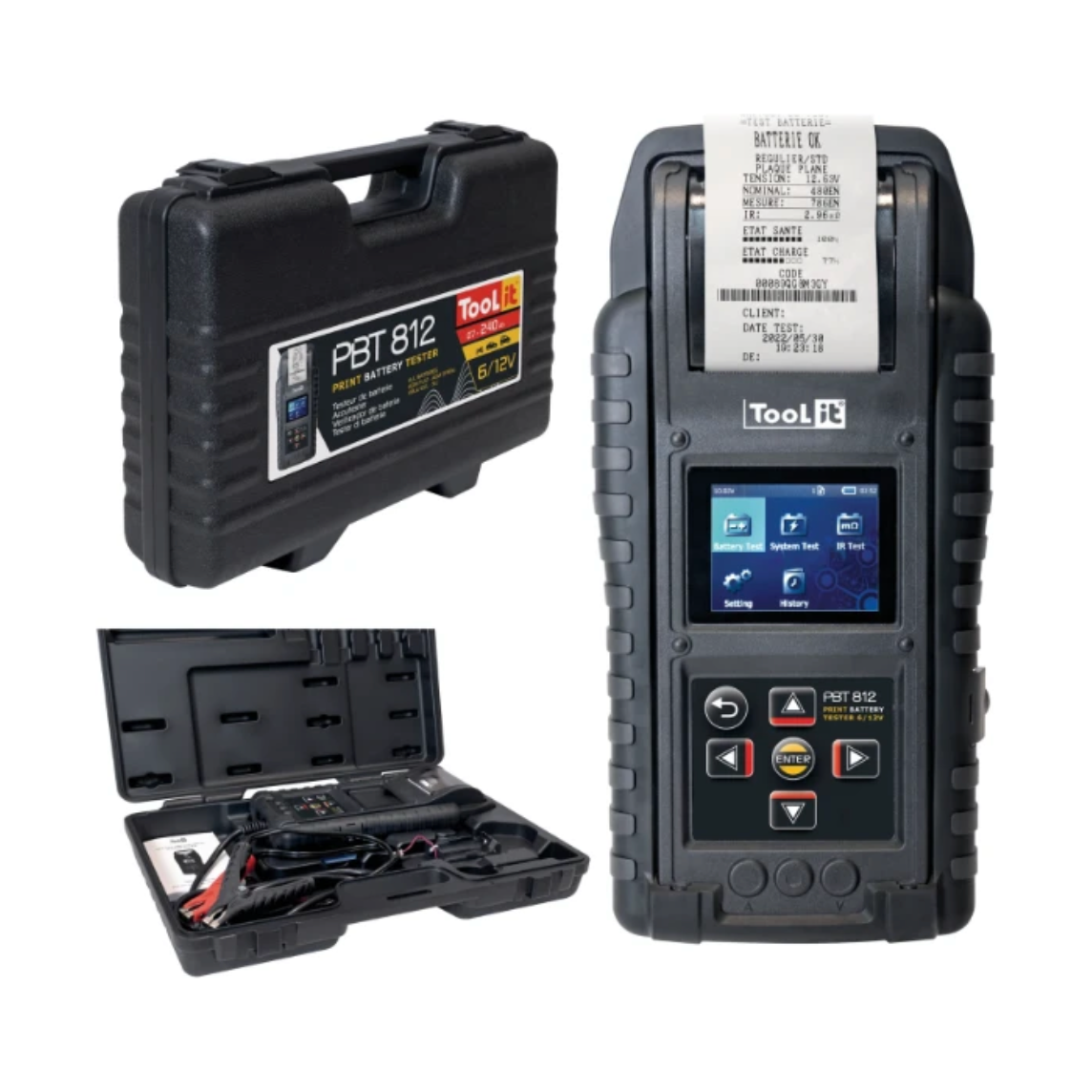 GYS Batterijtester PBT812 - Start/stop Verwachte levertijd 3 weken