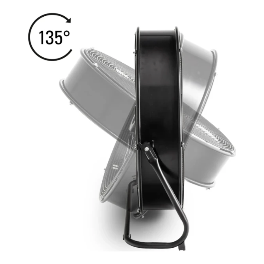 Trotec Vloerventilator TVM 24 D zwart