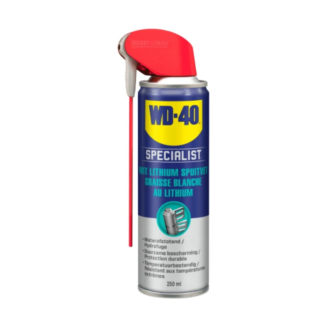 WD-40 Specialist Wit Lithium Spuitvet 250 ml