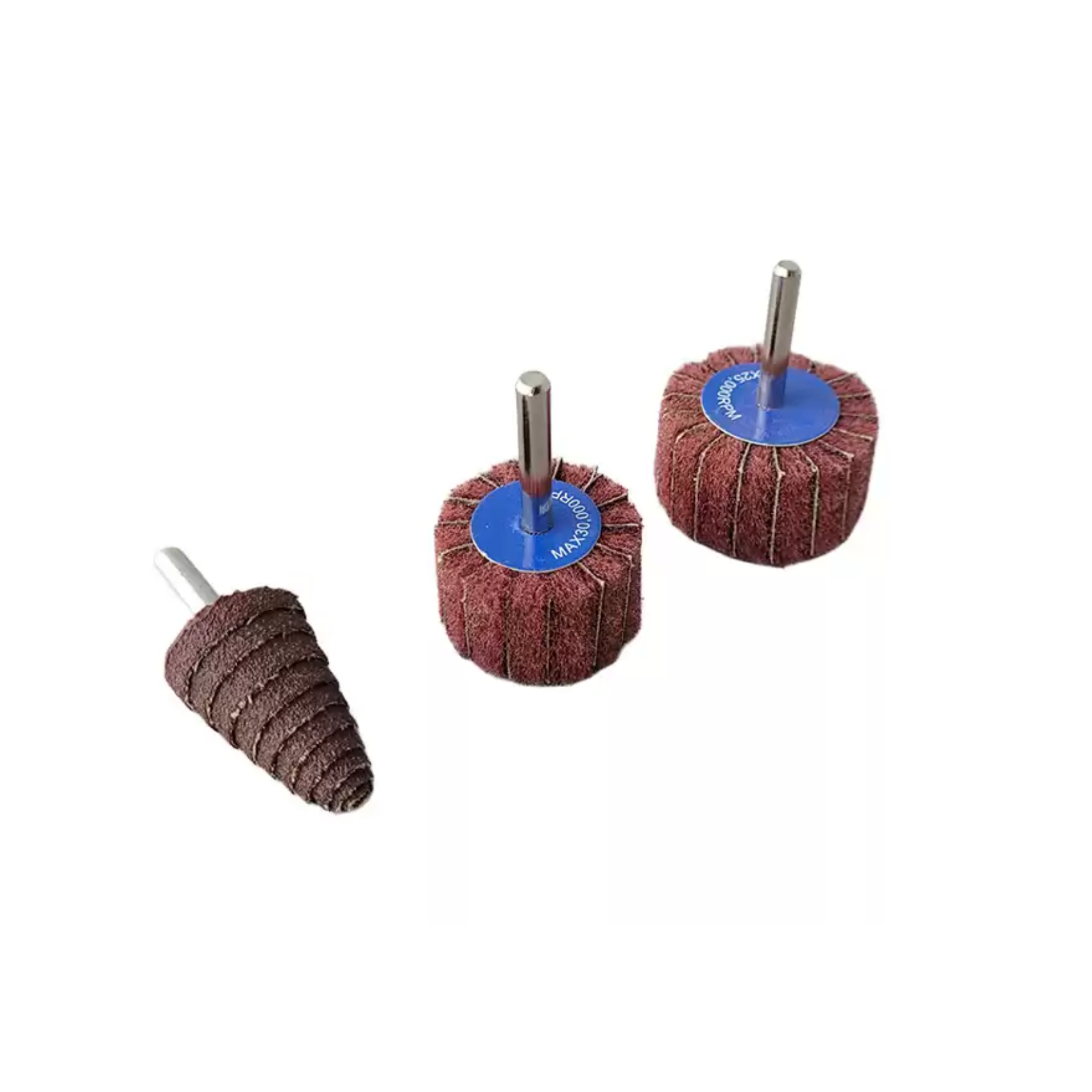 Set borstel- en schuurschijven 10-delig