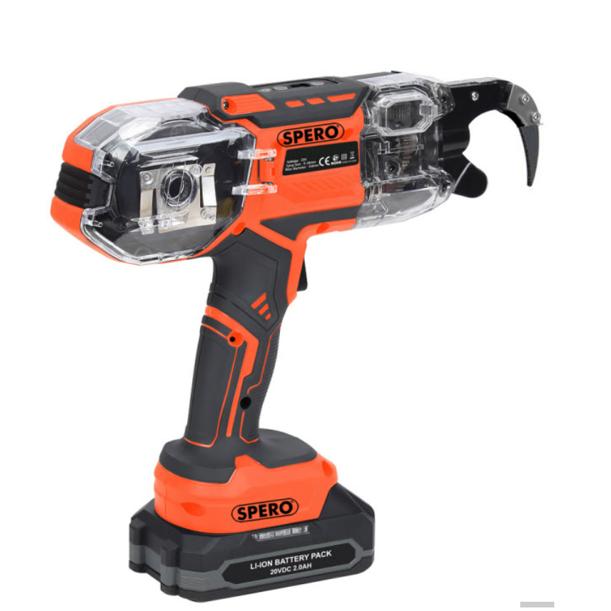 Haakneus accu vlechtmachine TBV Vloerverwarming incl. 2x Li-ion accus, lader, accu-extender, tang & koffer SPVM01B