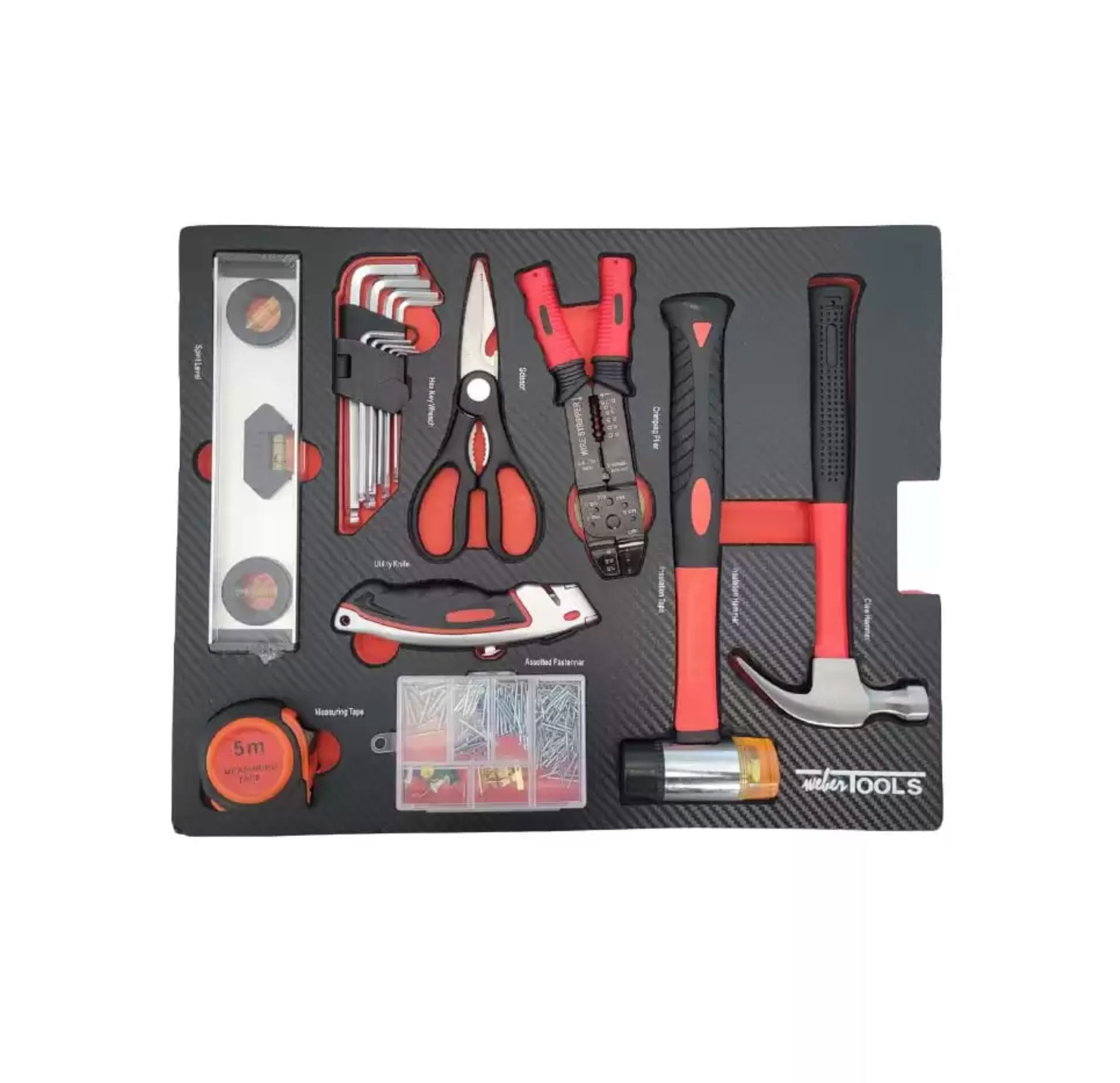 139-delige Gereedschapsset met Aluminium Koffer