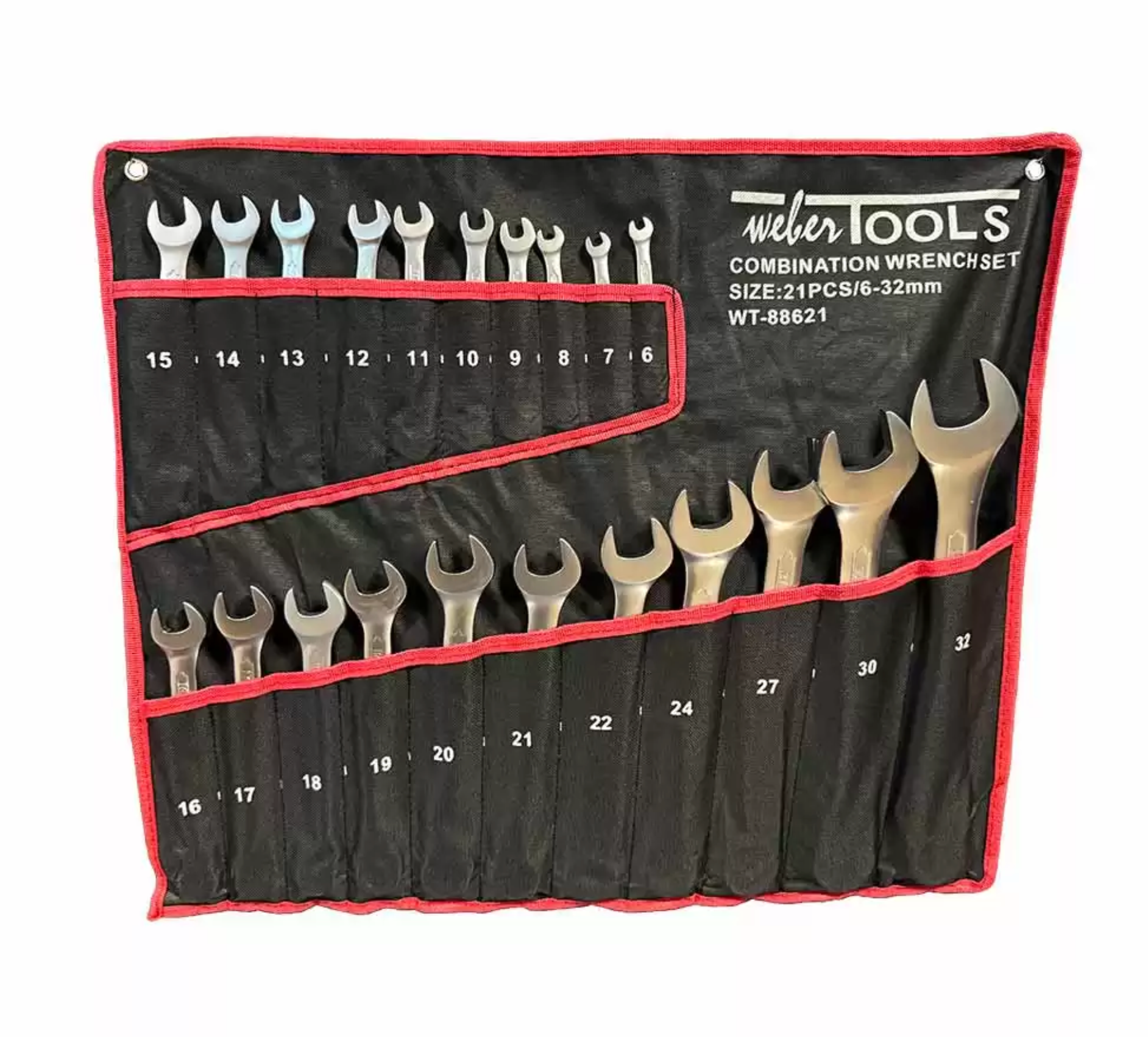 Steekring Sleutel set 21-delig