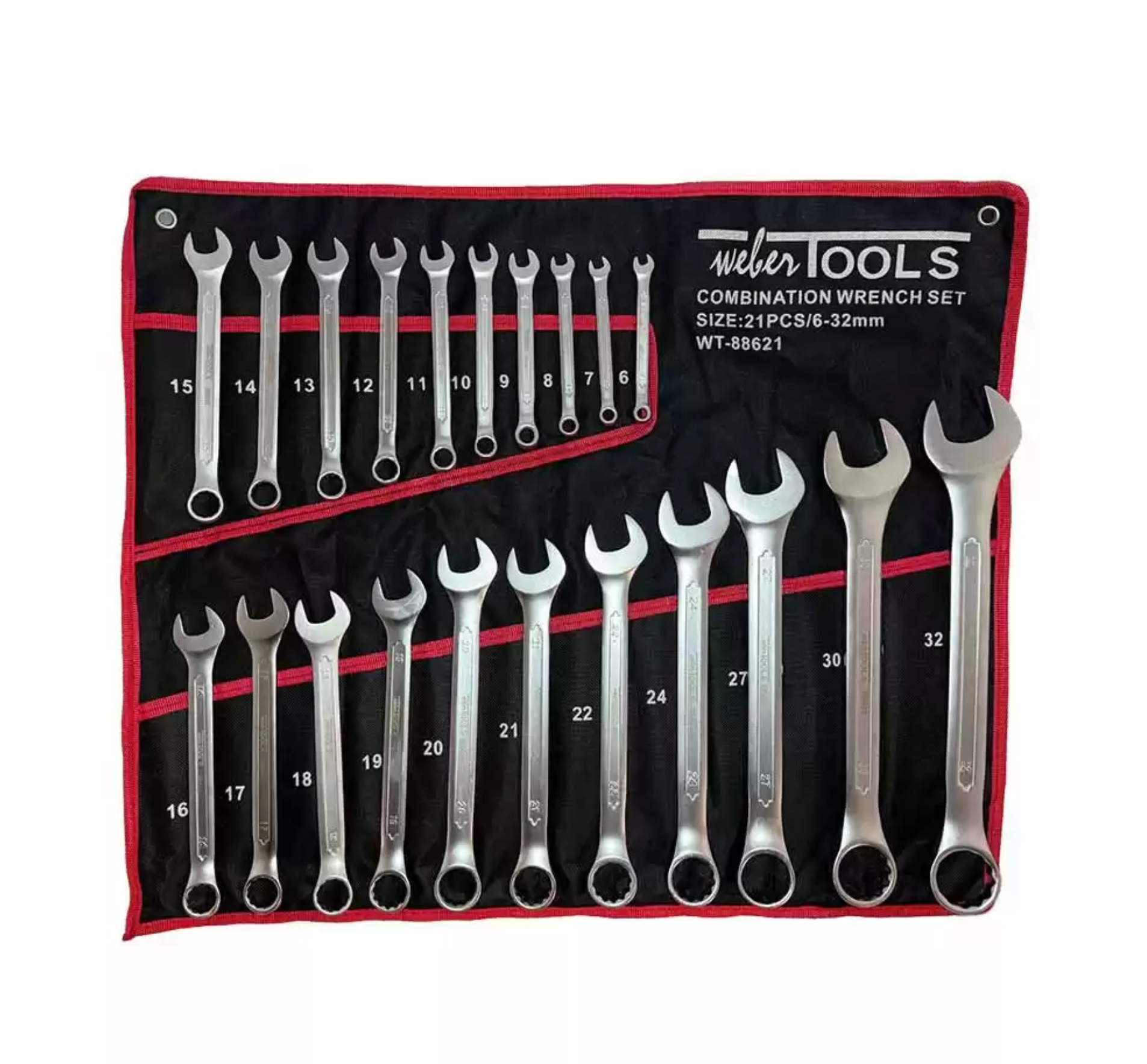 Steekring Sleutel set 21-delig