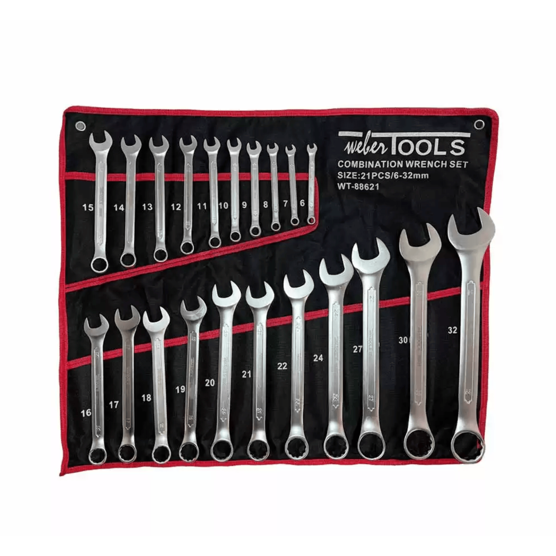 Steekring Sleutel set 21-delig