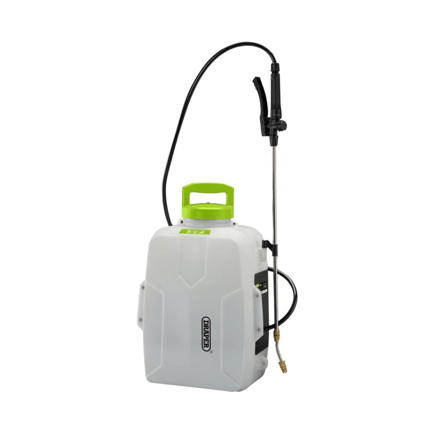 D20 Accu rugsproeier 12L 20V, excl accu-Draper Tools-MZS Gereedschap