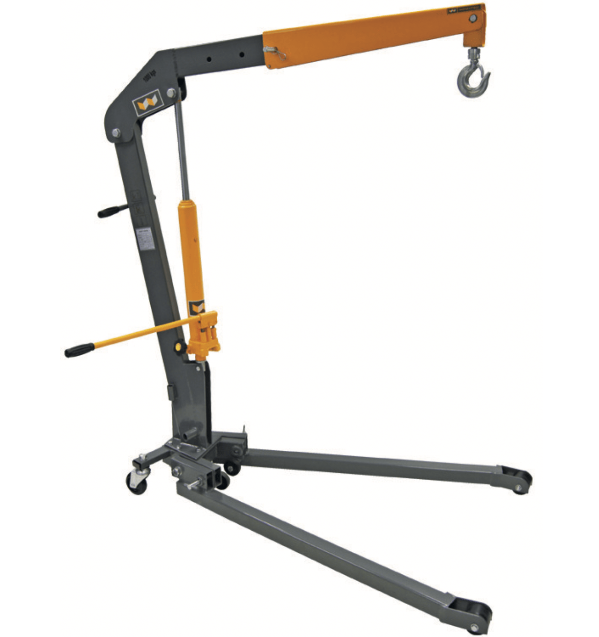 Kraan 1 ton, opvouwbaar, snellift