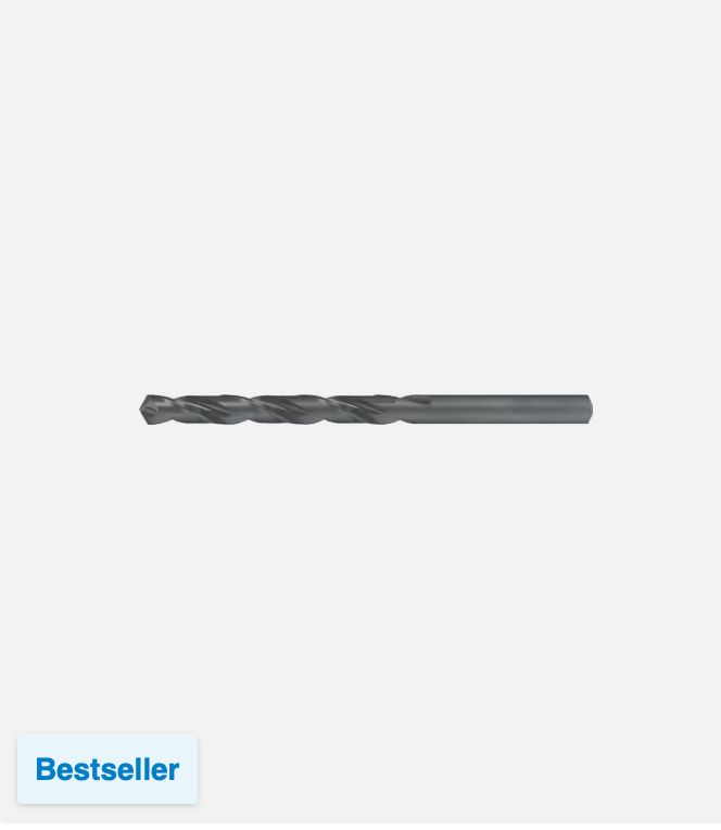 Phantom HSS Spiraalboor DIN 338 – Metaalboor (5,3 t/m 13,4 mm)