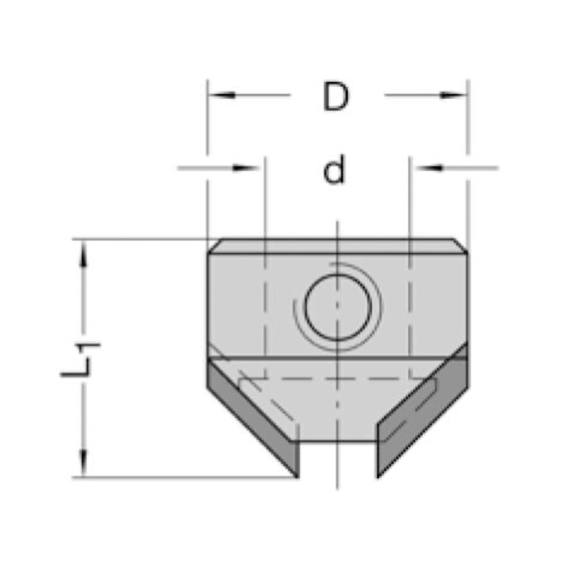 JSO Opsteekverzinker 16x4 mm HS - Asgat: 4 mm