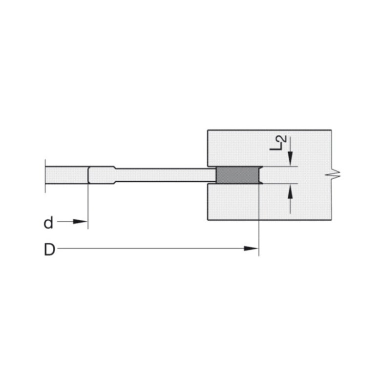 Lamellen groefzaag 100x3,97 z2+2/v4