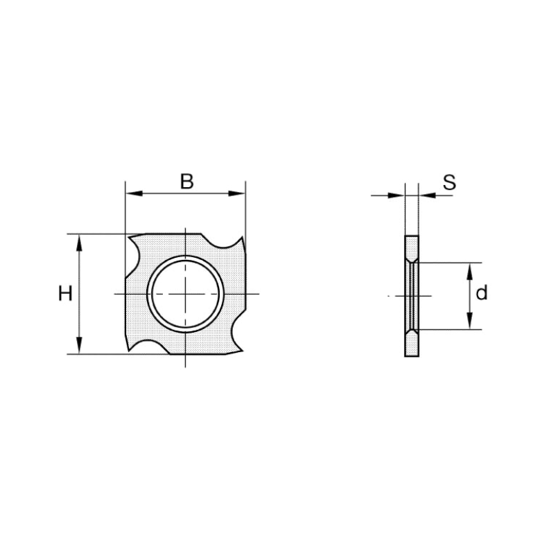 Lamellen groefzaag 100x3,97 z2+2/v4