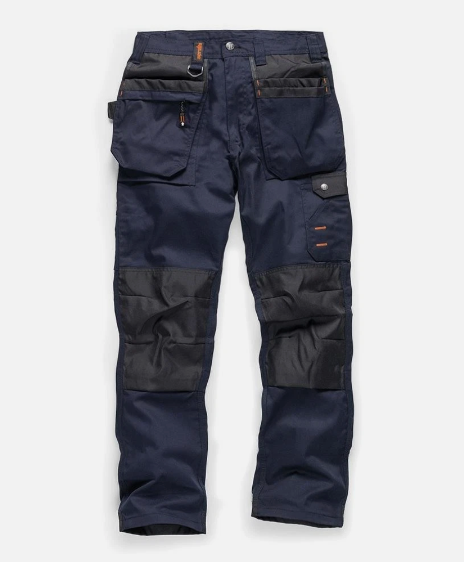 Scruffs Worker Plus Trouser Navy 32R (T53915)