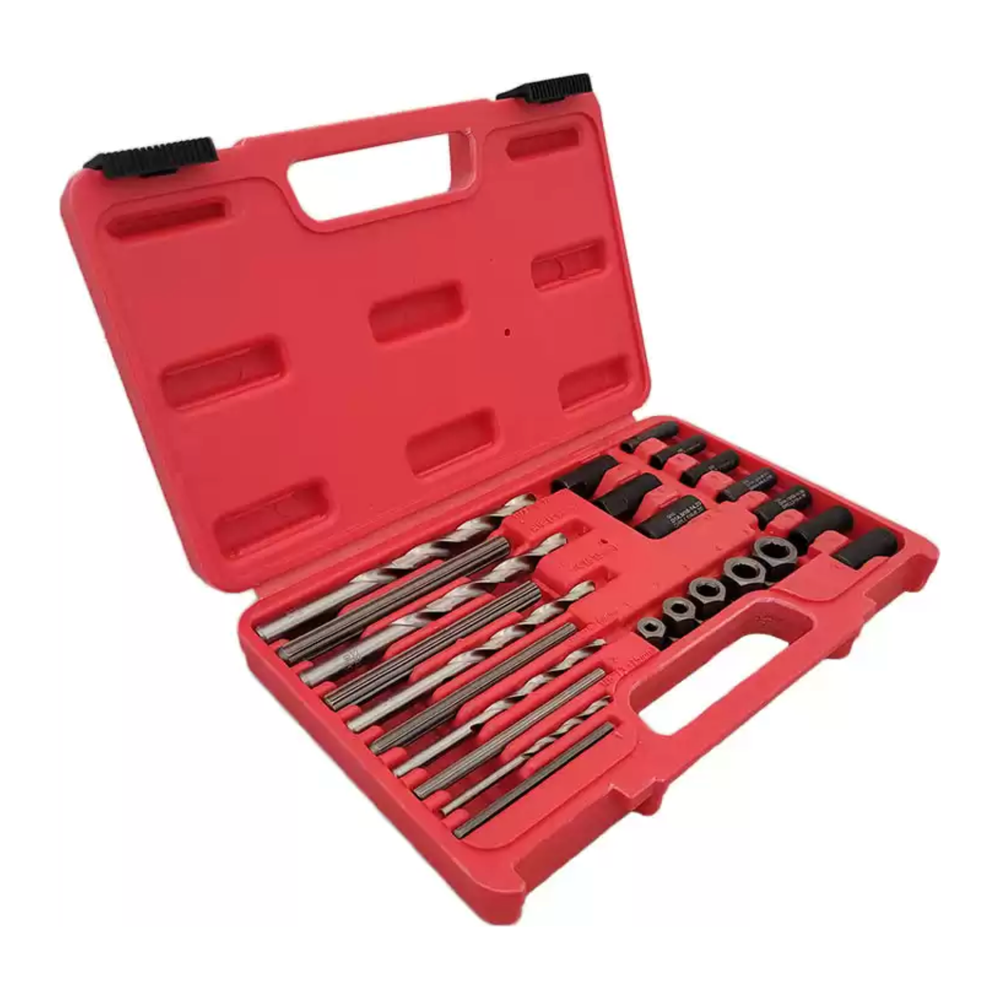 Schroeven en tapeind verwijder set 25-delig