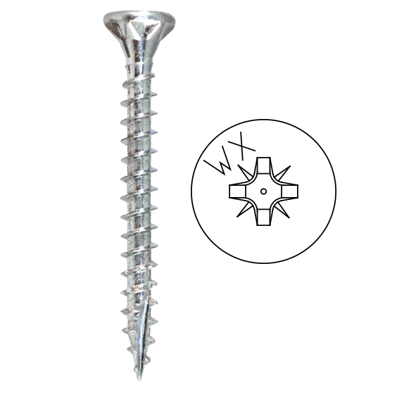 Wofix Spaanplaatschroeven Deeldraad Pozidrive 2