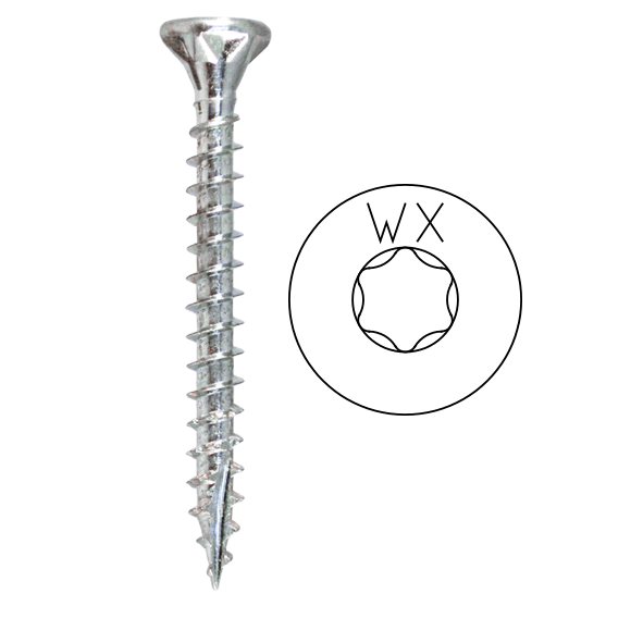 Wofix Spaanplaatschroeven Wood Deeldraad Torx