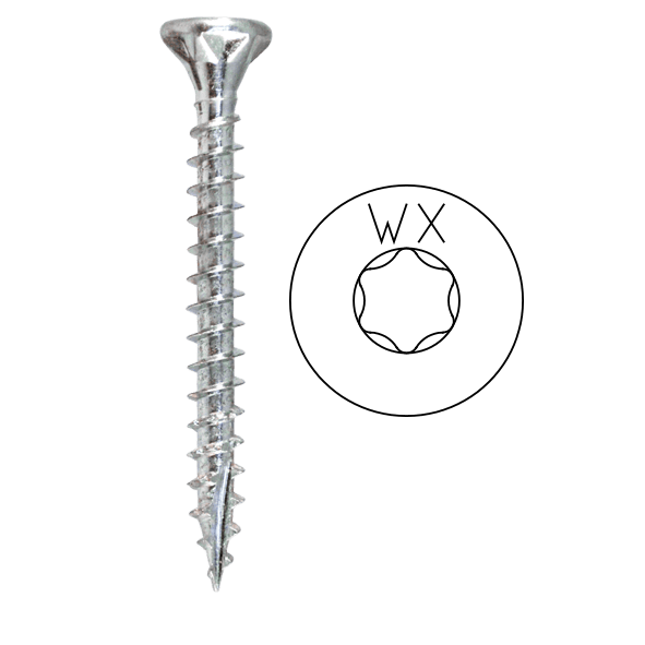 Wofix Spaanplaatschroeven Wood Deeldraad Torx