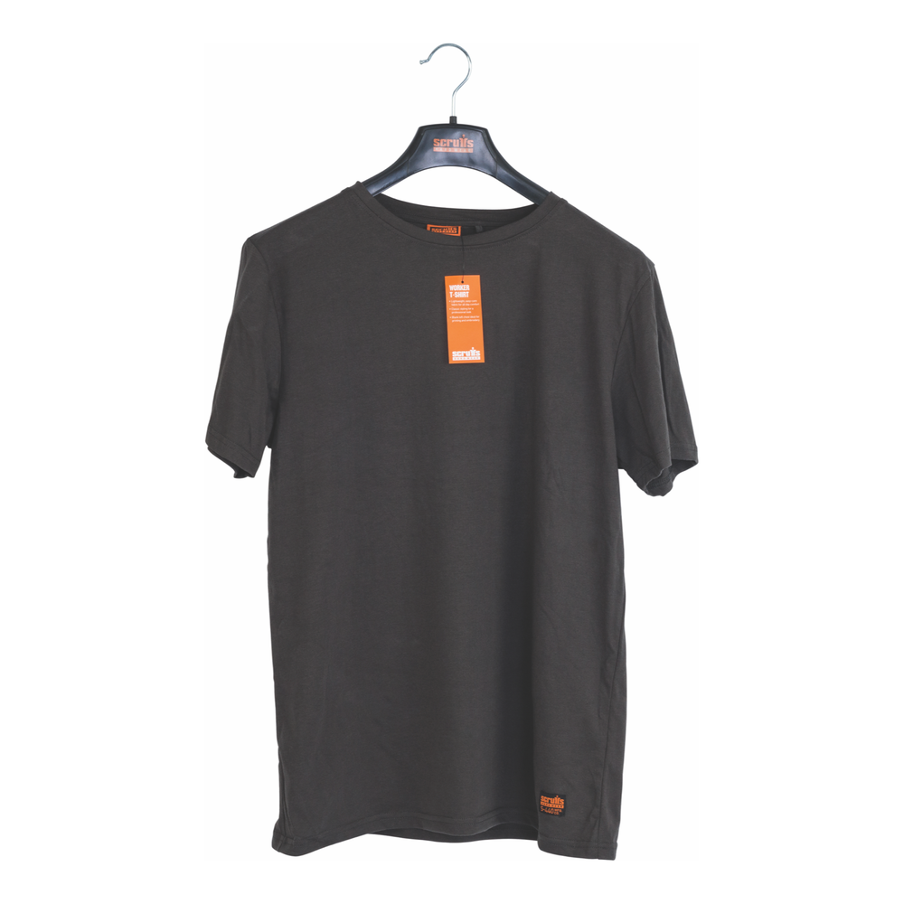 Scruffs - Worker T-Shirt, grafiet