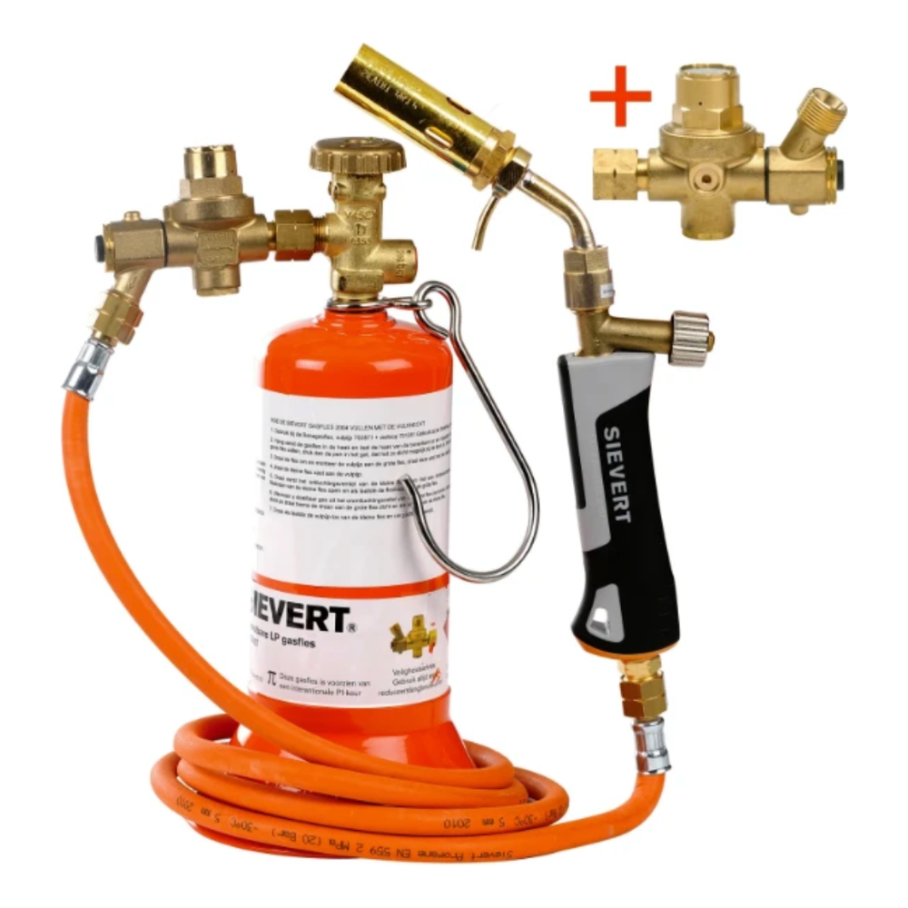 Sievert Pro 86 Soldeerset - met reduceerventiel