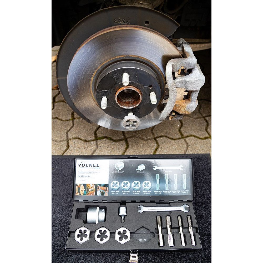 Schroefdraad snijset M, HSS-G, M12x1,25-M12x1,5-M14x1,25-M14x1,5-2