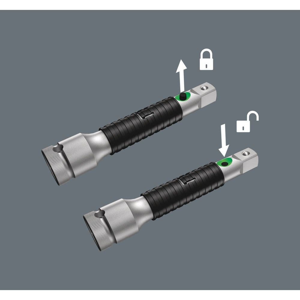 8796 LB ZYKLOP-VERLENGSTUK "FLEXIBLE-LOCK" MET VRIJLOOPHULS, LANG VOOR 3/8", 3/8 DUIM X 200.0 MM-3