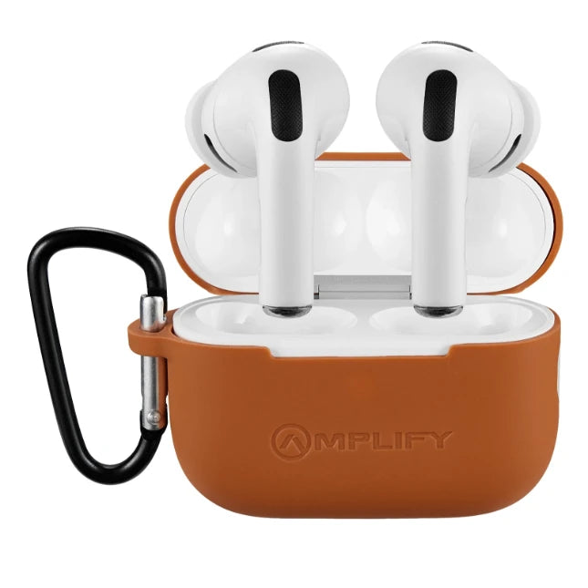 Amplify Note X 3 Draadloze oordopjes – Wit-oranje
