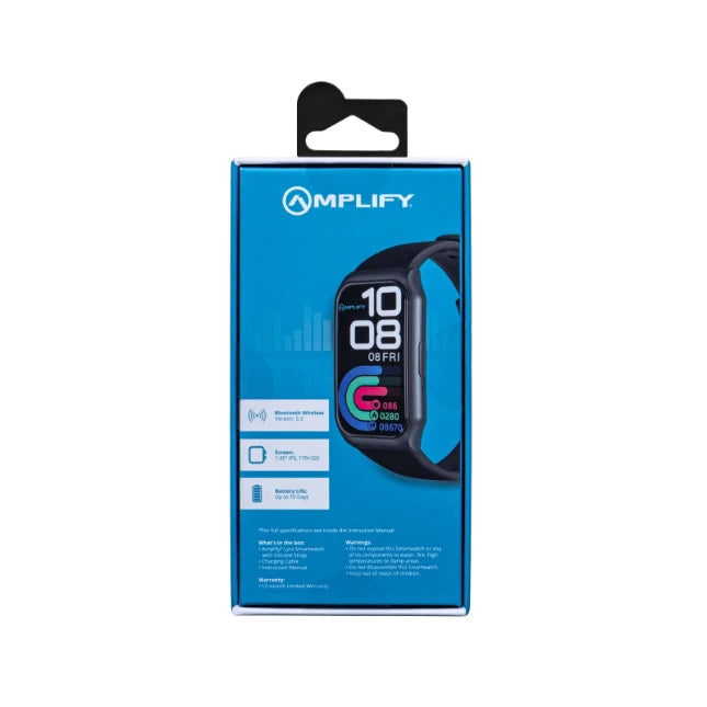 Amplify Lyra Smartwatch – Bluetooth bellen – Zwart