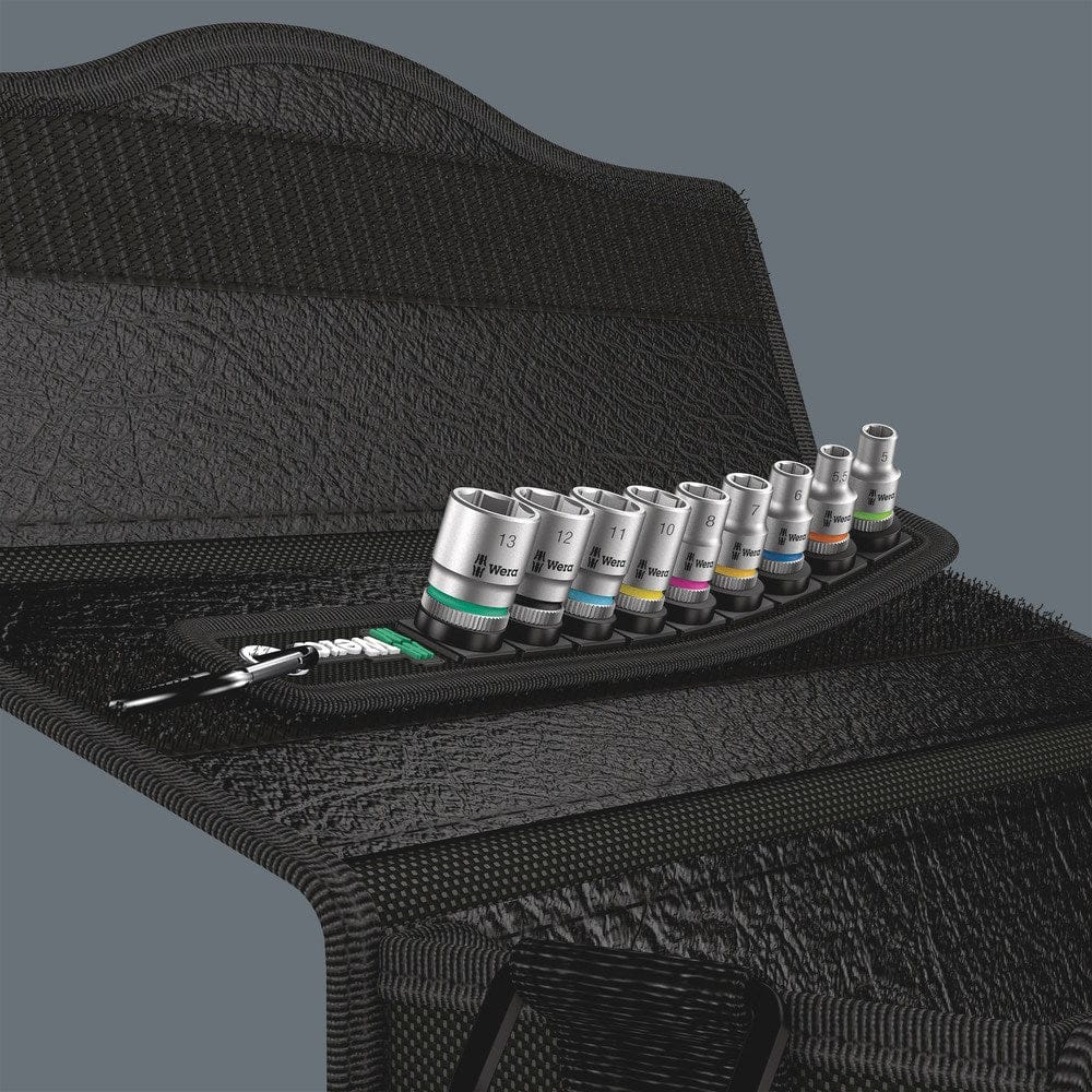 BELT A 4 ZYKLOP STEEKSLEUTELINZET-SET, MET 1/4" -AANDRIJVING, 9-DELIG-8