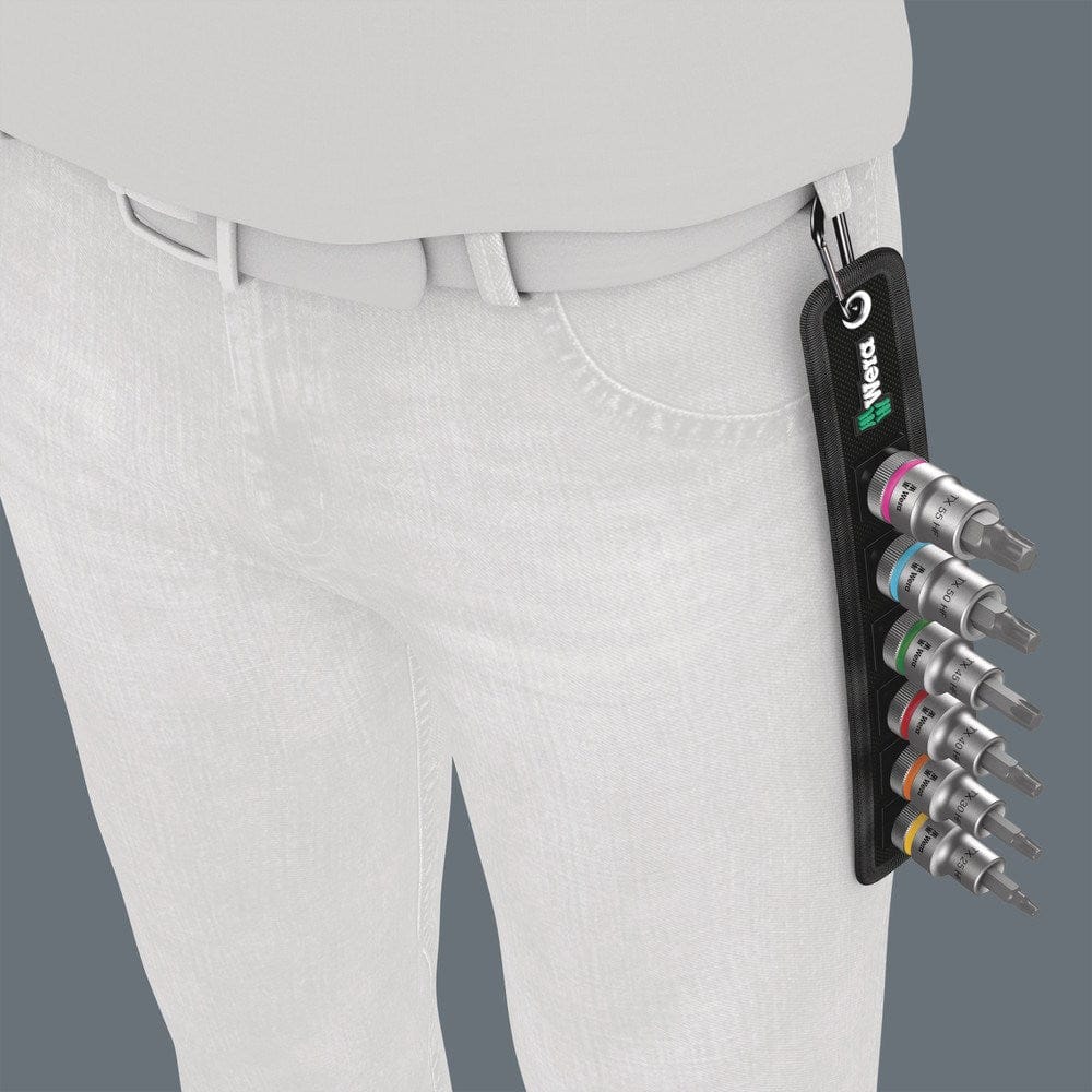 BELT C 3 TORX® HF ZYKLOP BITDOPPEN SET TORX®, MET VASTHOUDFUNCTIE, 1/2" -AANDRIJVING, 6-DELIG-9