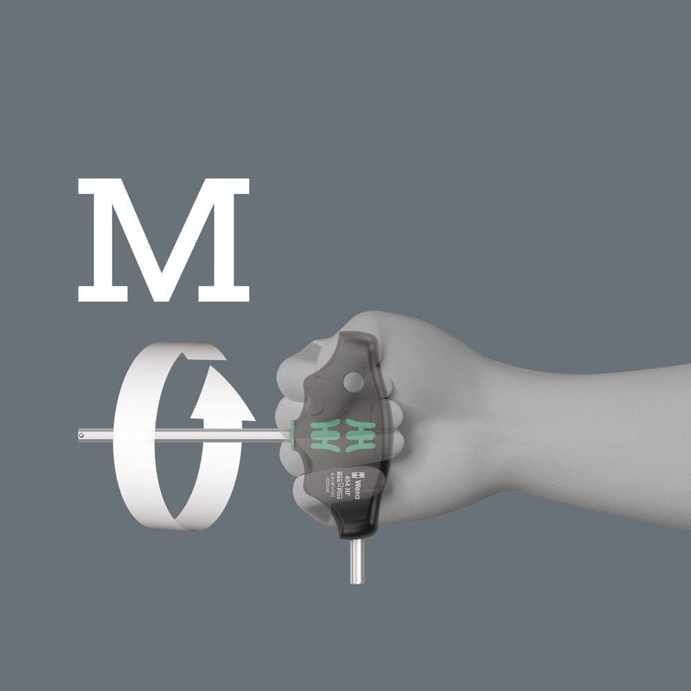 454 HF T-GREEP ZESKANT-SCHROEVENDRAAIER HEX-PLUS MET VASTHOUDFUNCTIE, 10.0 X 100 MM-8