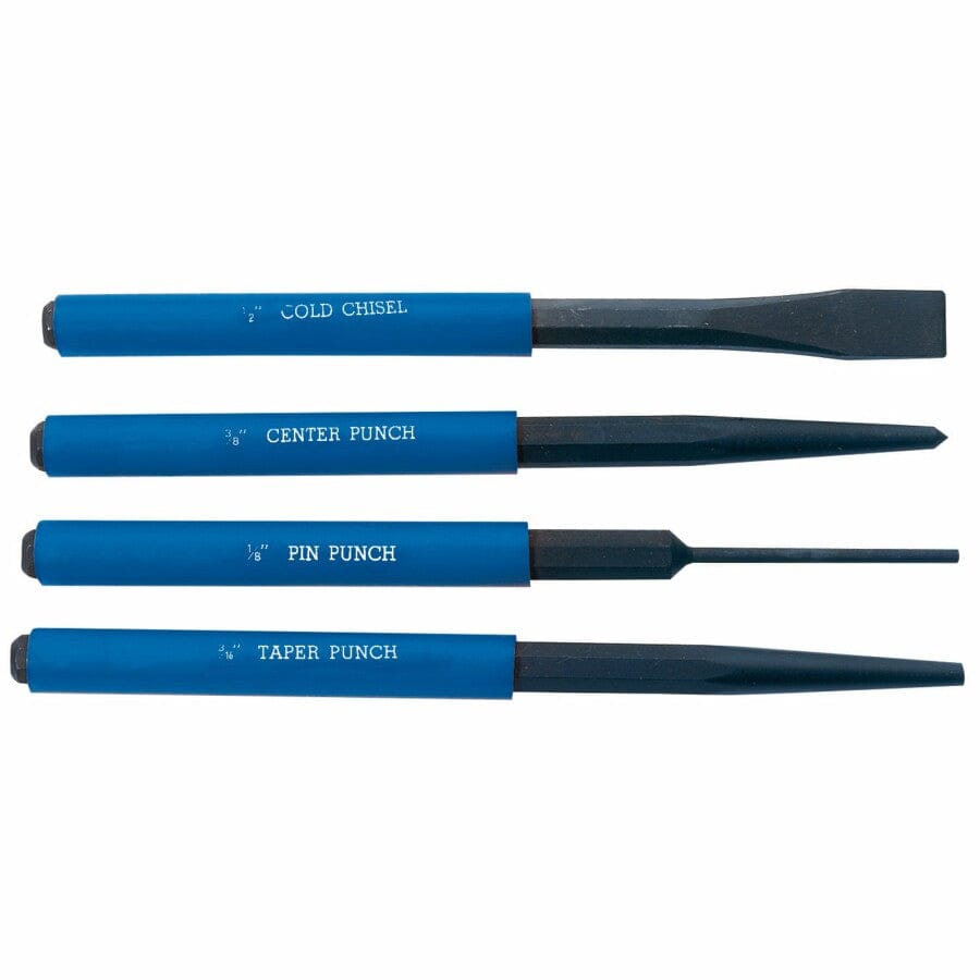 Beitel en pendrijverset, 4dlgDraper ToolsMZS Gereedschap