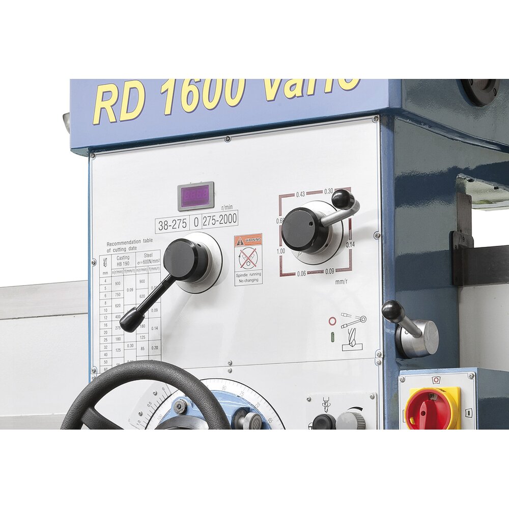 Bernardo Radiaal Boormachine RD 1600 x 60 Vario - afbeelding 5