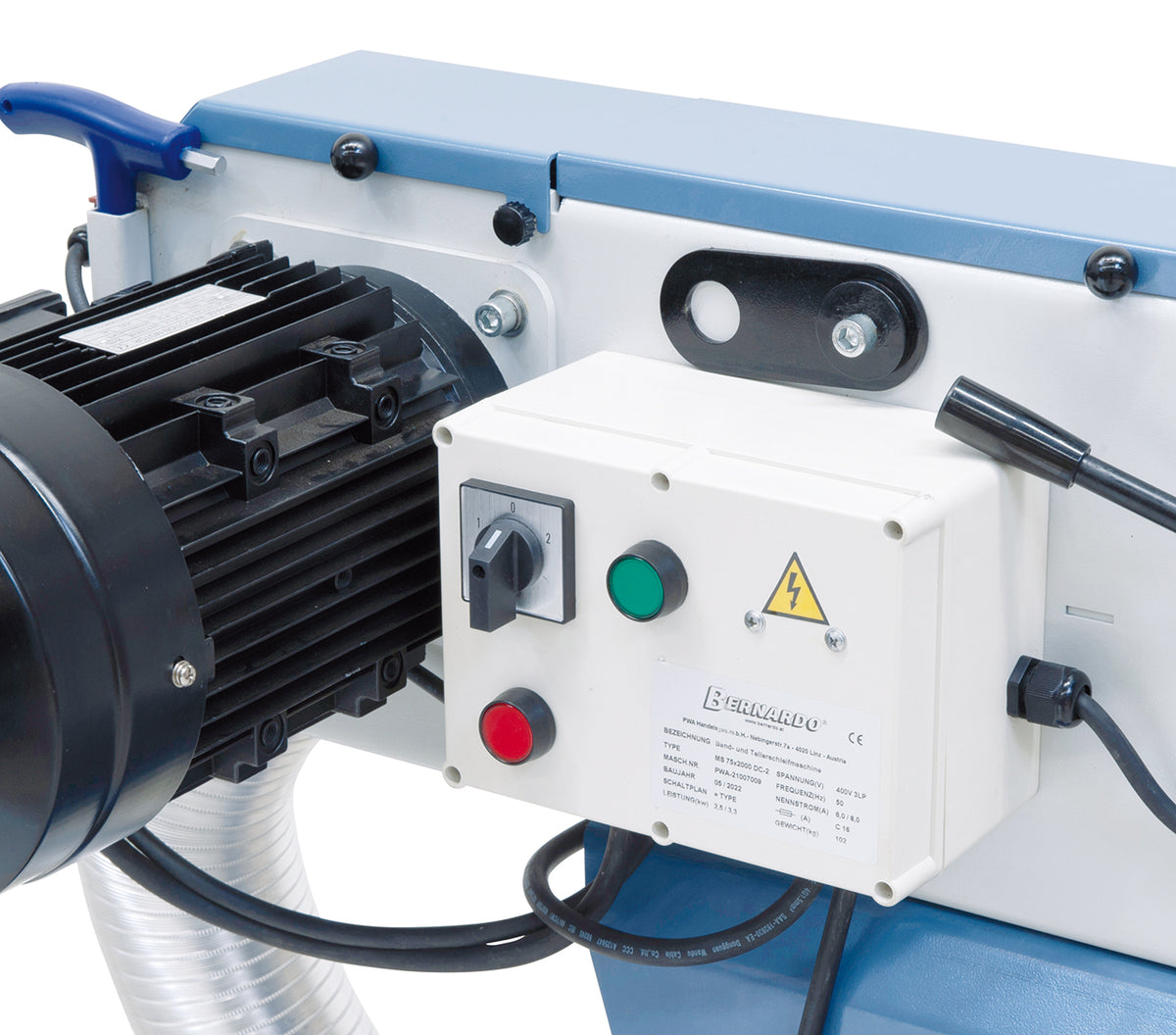 Bernardo Bandschuurmachine MS 75x2000 DC-2 - 400V - afbeelding 9