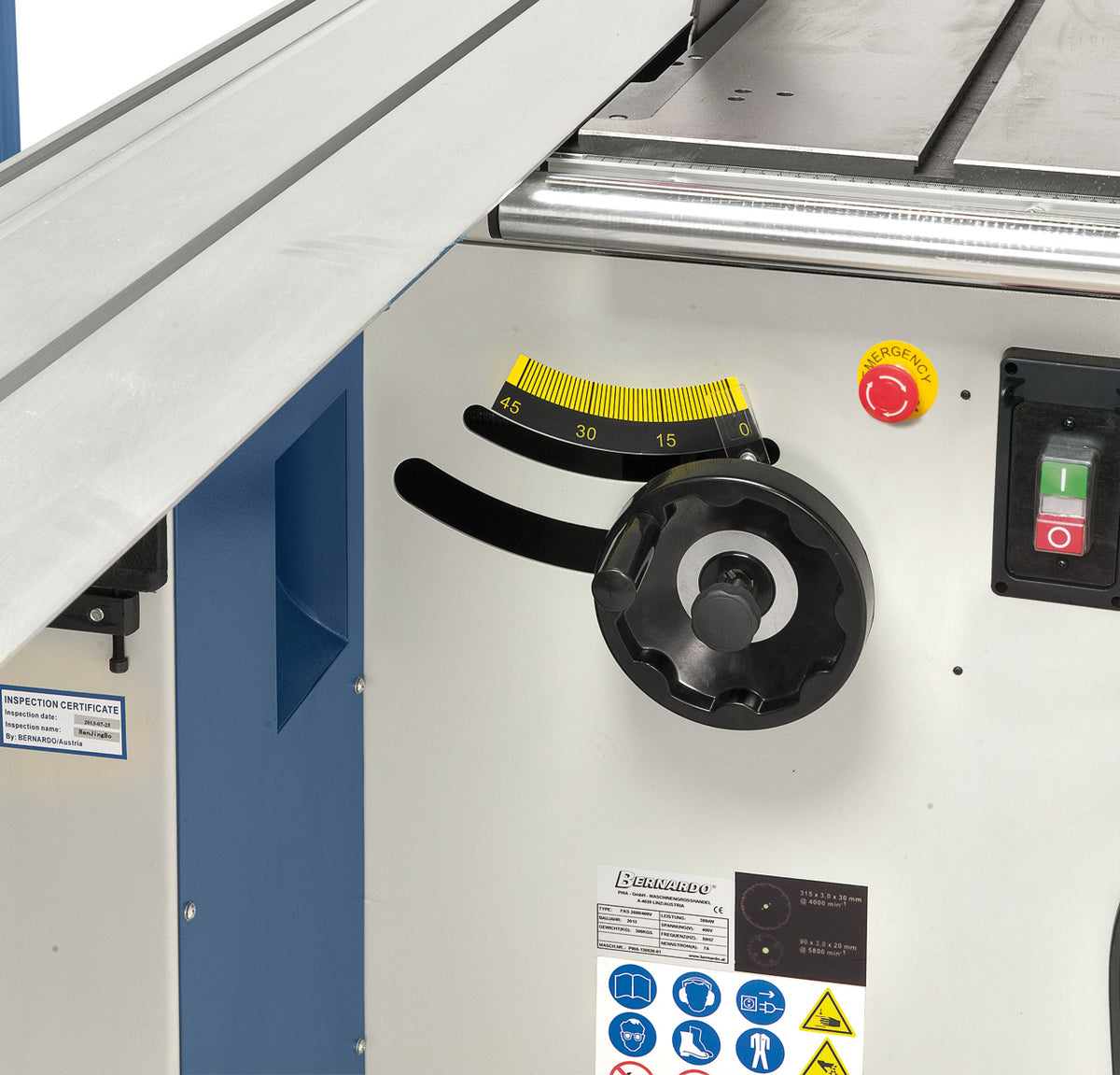 Bernardo Formaat Cirkelzaag FKS 2600 - 400V - afbeelding 3