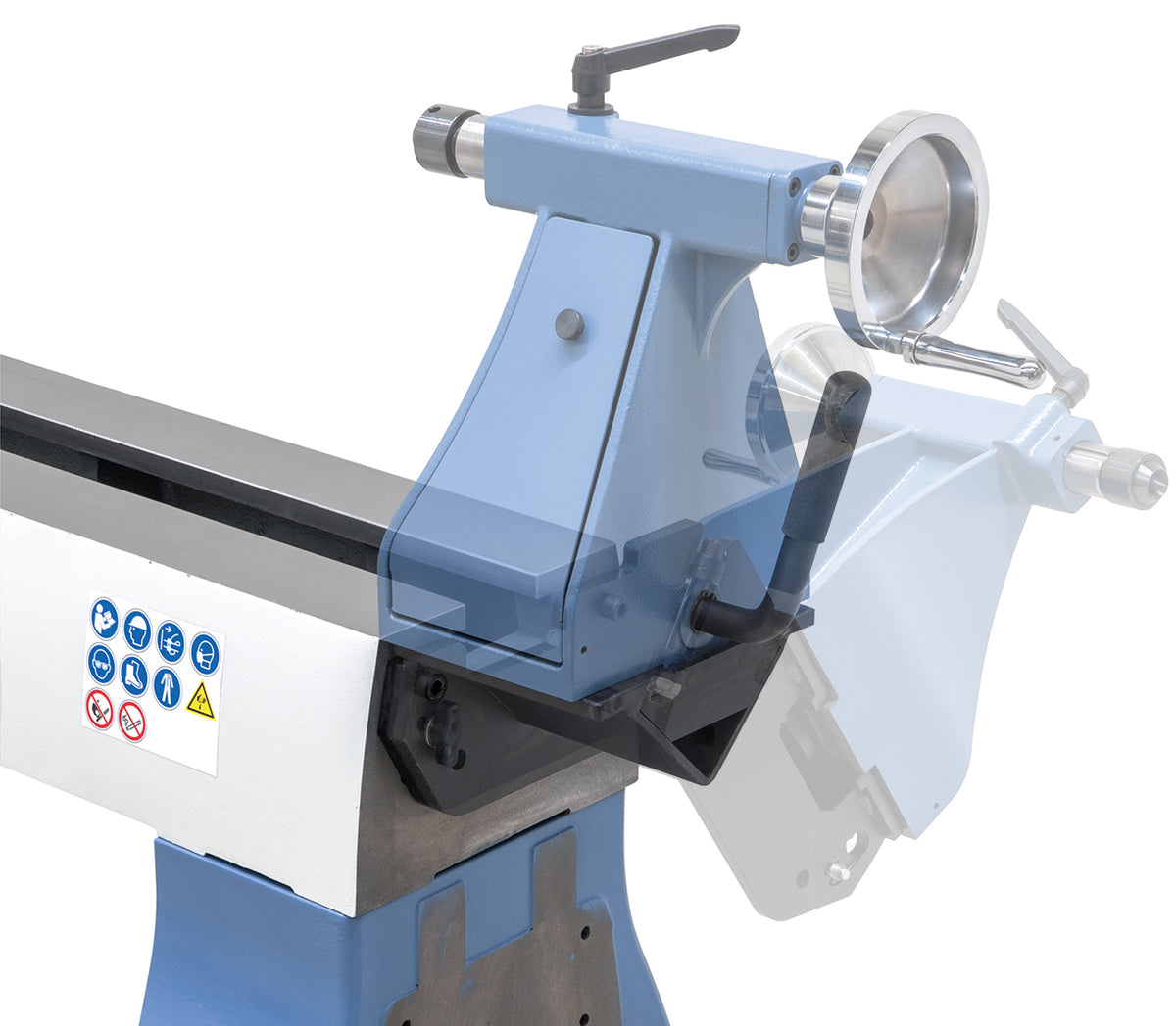 Bernardo Houtdraaibank HCL 800 D / 230 V - afbeelding 11