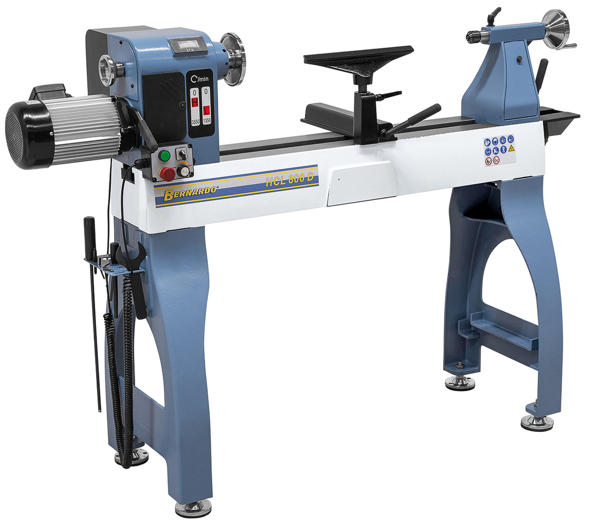 Bernardo Houtdraaibank HCL 800 D / 230 V - afbeelding 2