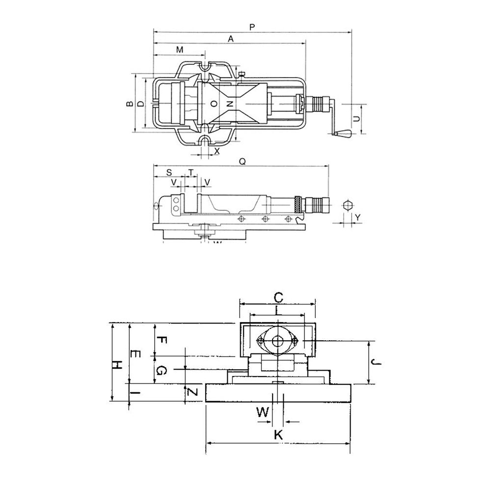 Bernardo Hydraulische machineklem PHV 130 - afbeelding 2