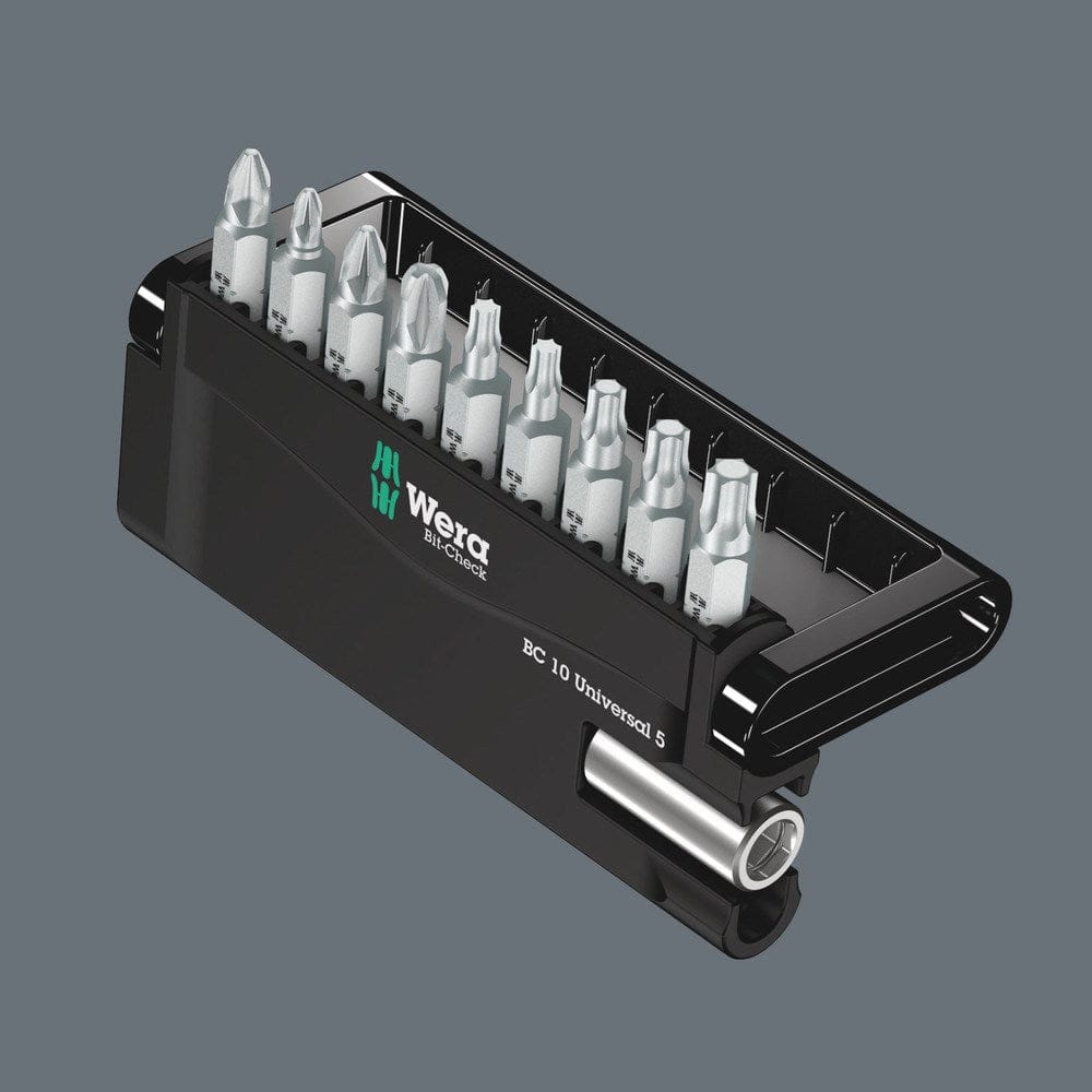 BIT ASSORTIMENT, BIT-CHECK 10 UNIVERSAL 5 SB, 10-DELIG-3