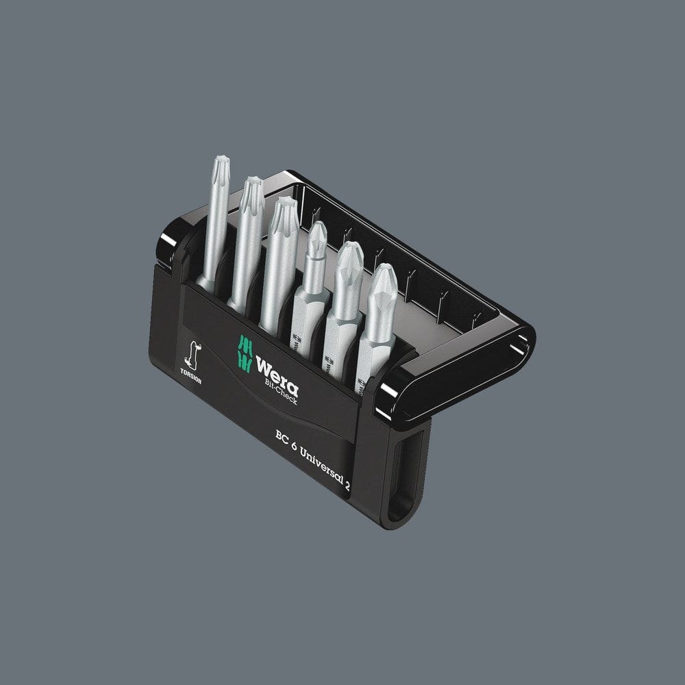 BIT ASSORTIMENT, BIT-CHECK 6 V UNIVERSAL 1, 6-DELIG-3