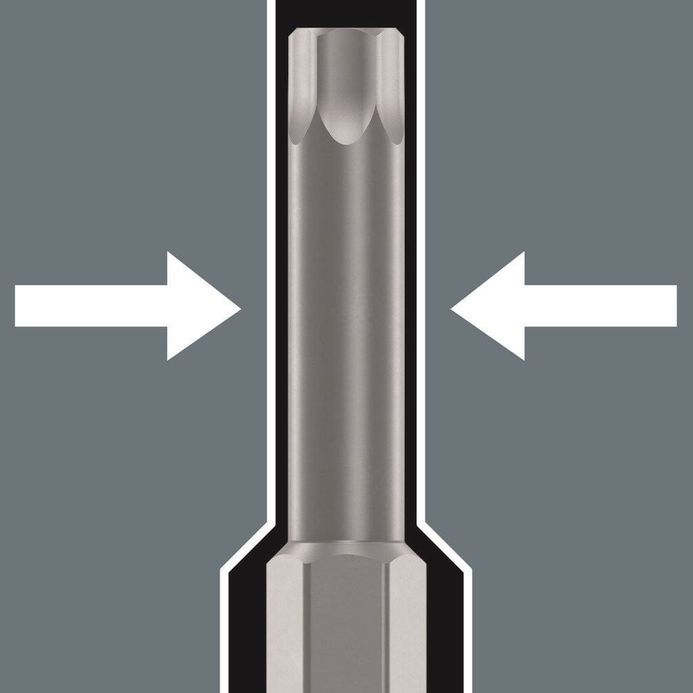 8767 B TORX® Zyklop bit-dop met 3/8"-aandrijving, met extra slanke profielzone-4