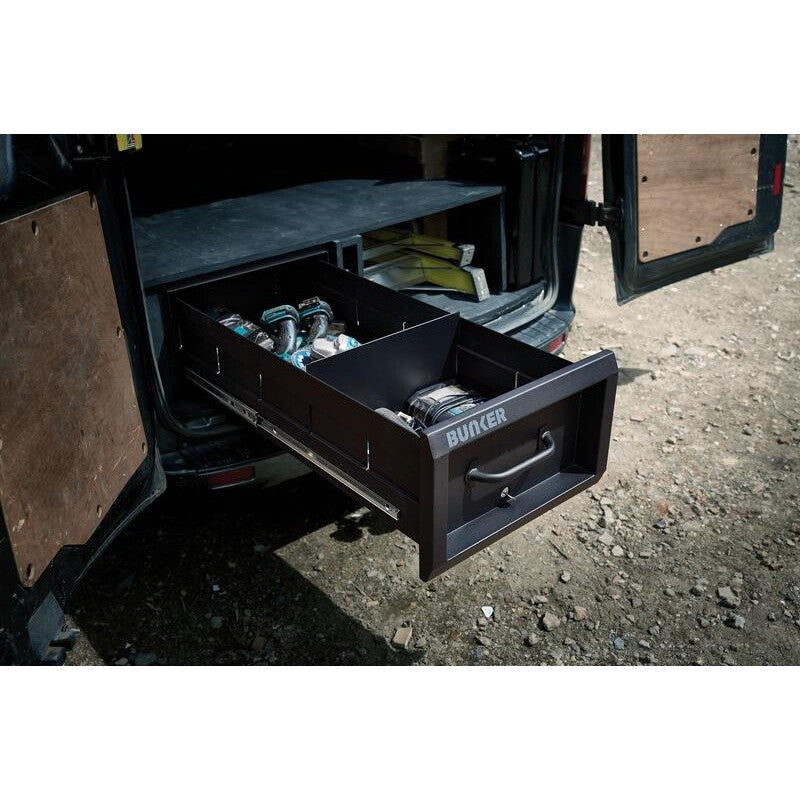 BUNKER Diepe opberglade S1, grijs