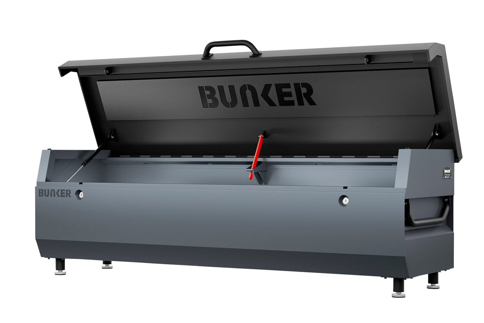 BUNKER Extra brede opbergbox T3, grijs